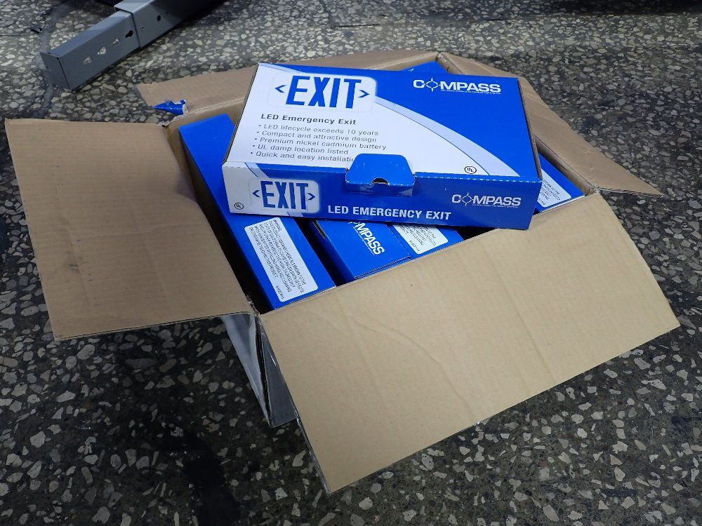 Compass Led Emergency Exit Signs