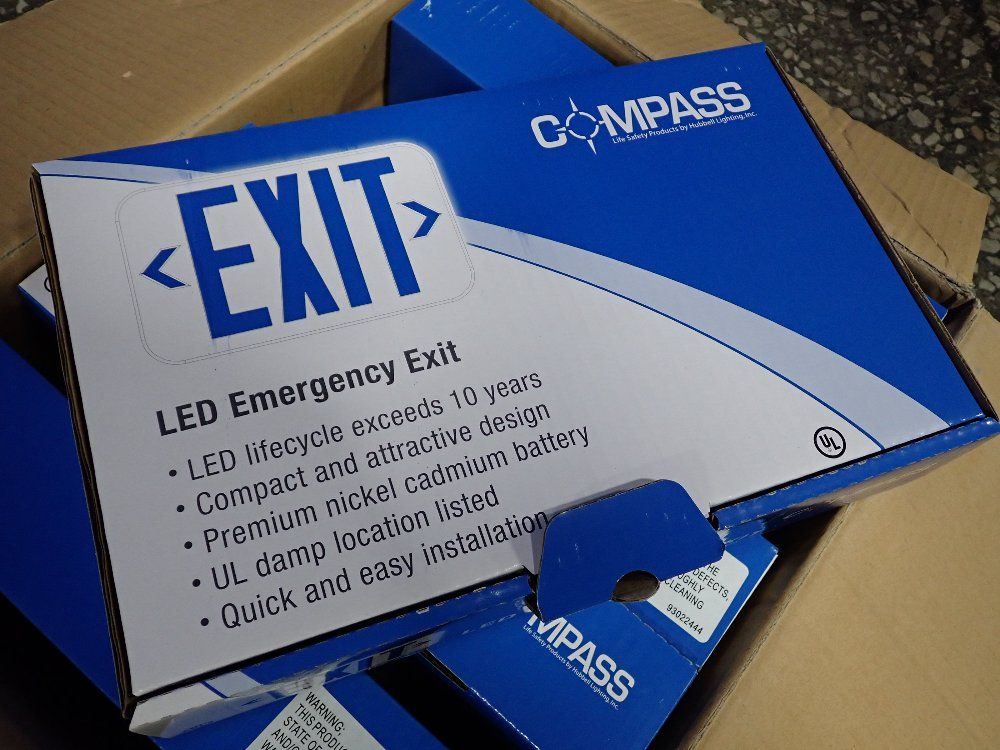 Compass Led Emergency Exit Signs