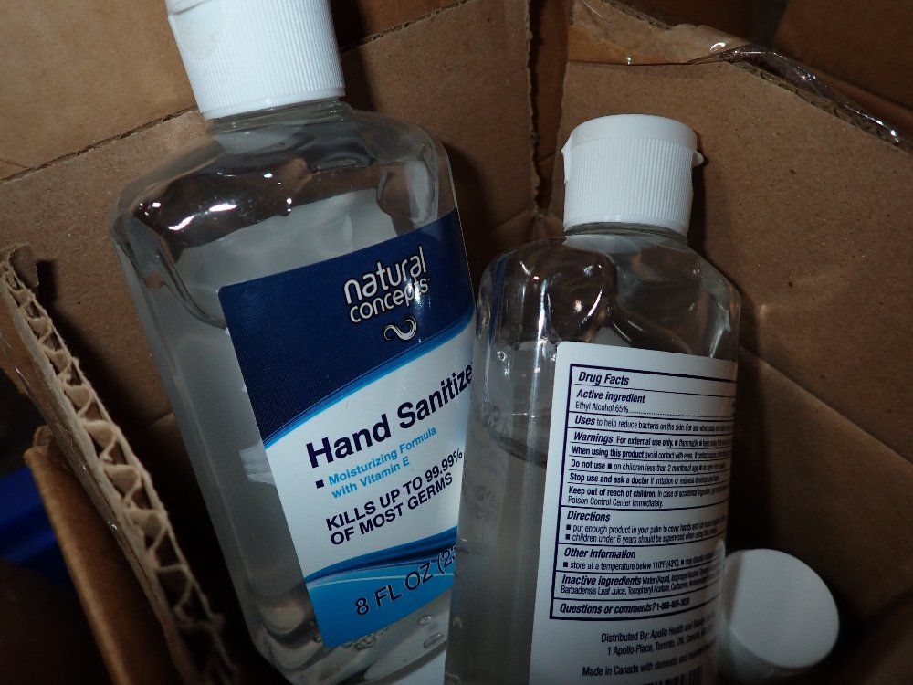  Hand Sanitizer Bottles
