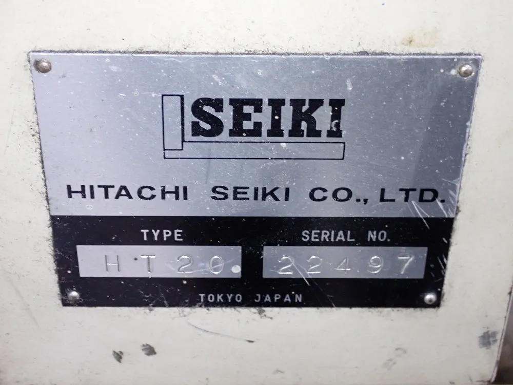 Hitachi Seiki Hitachi Seiki Ht 20 Cnc Lathe