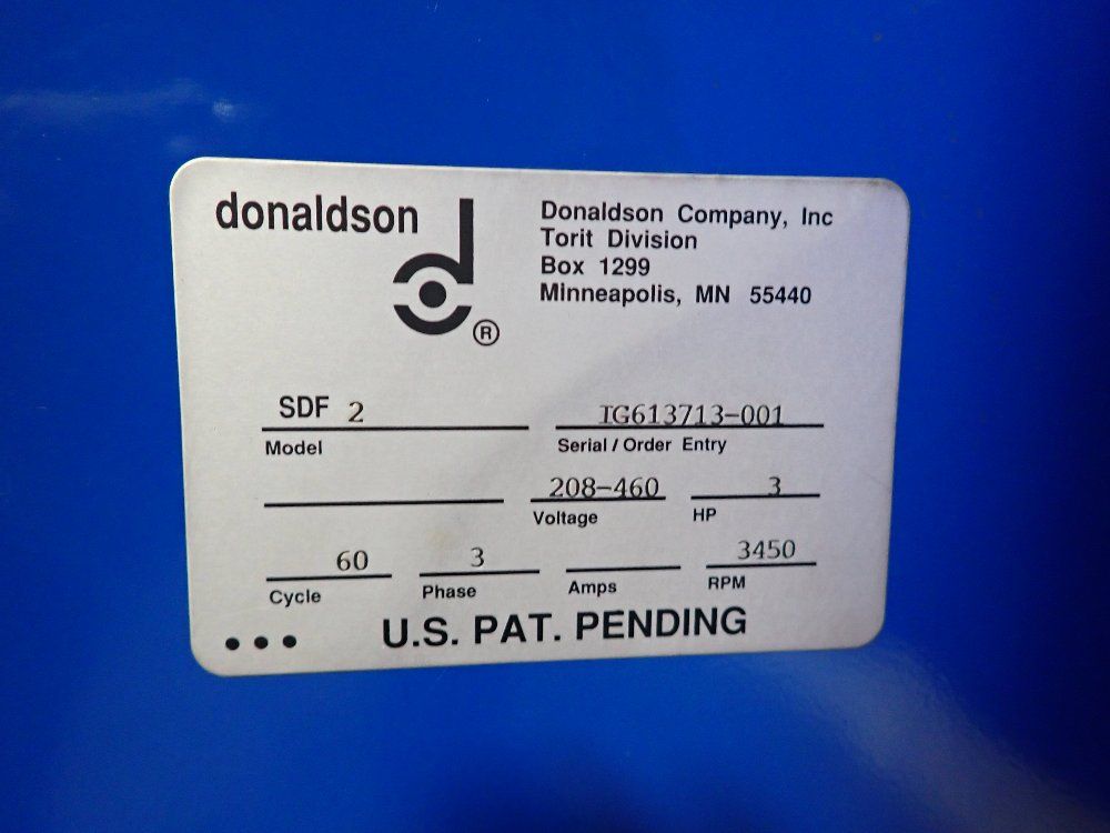 Donaldson Torit Dust Collector