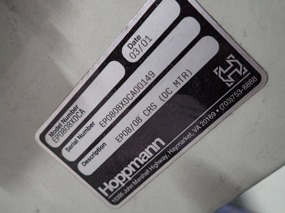 Hoppmann Hopperlift Conveyer
