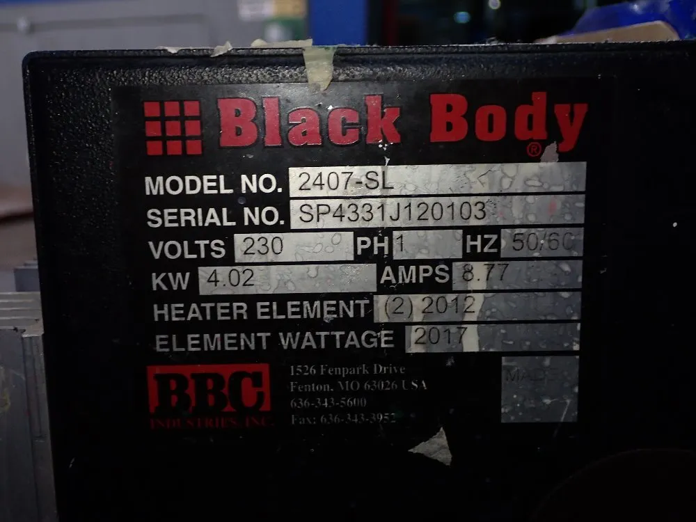 Black Body Uv Dryer