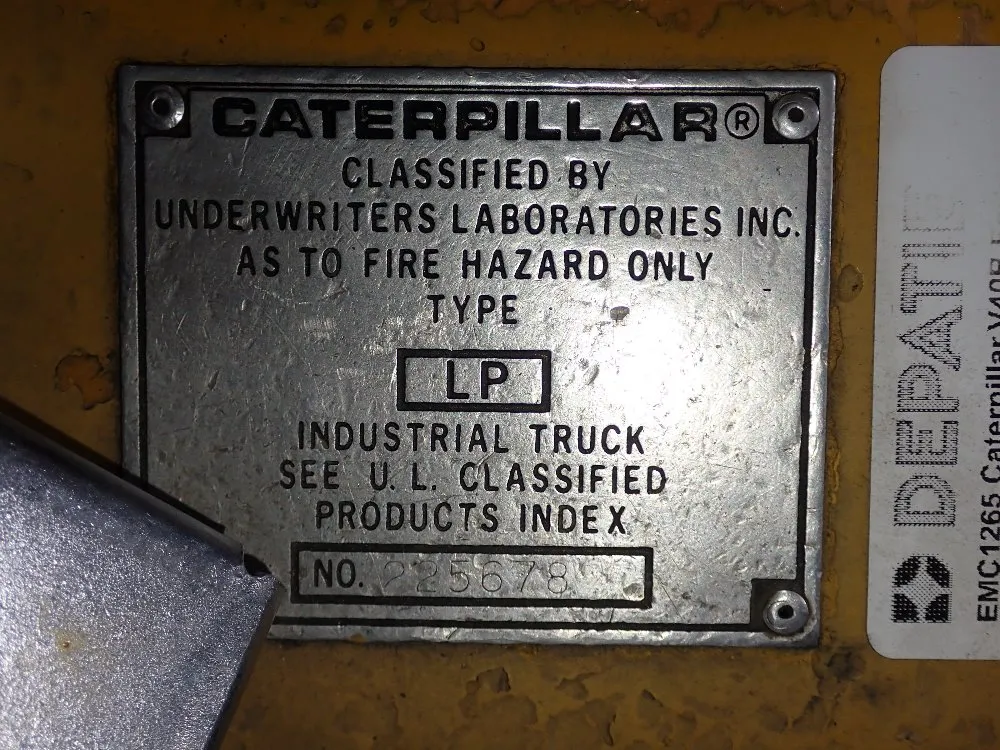 Caterpillar Caterpillar Propane Forklift