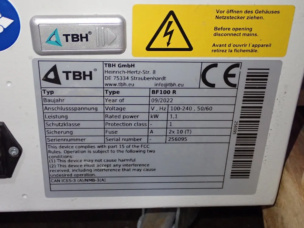 Tbh 2022 Tbh Bf100r Fume Filteration Extractor