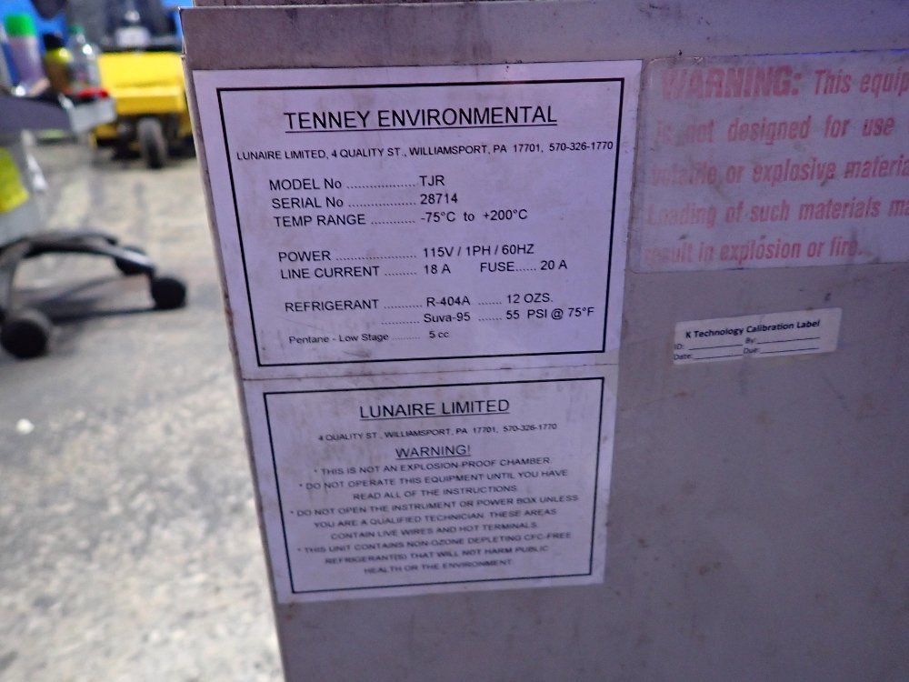 Tenney Environmental Chamber