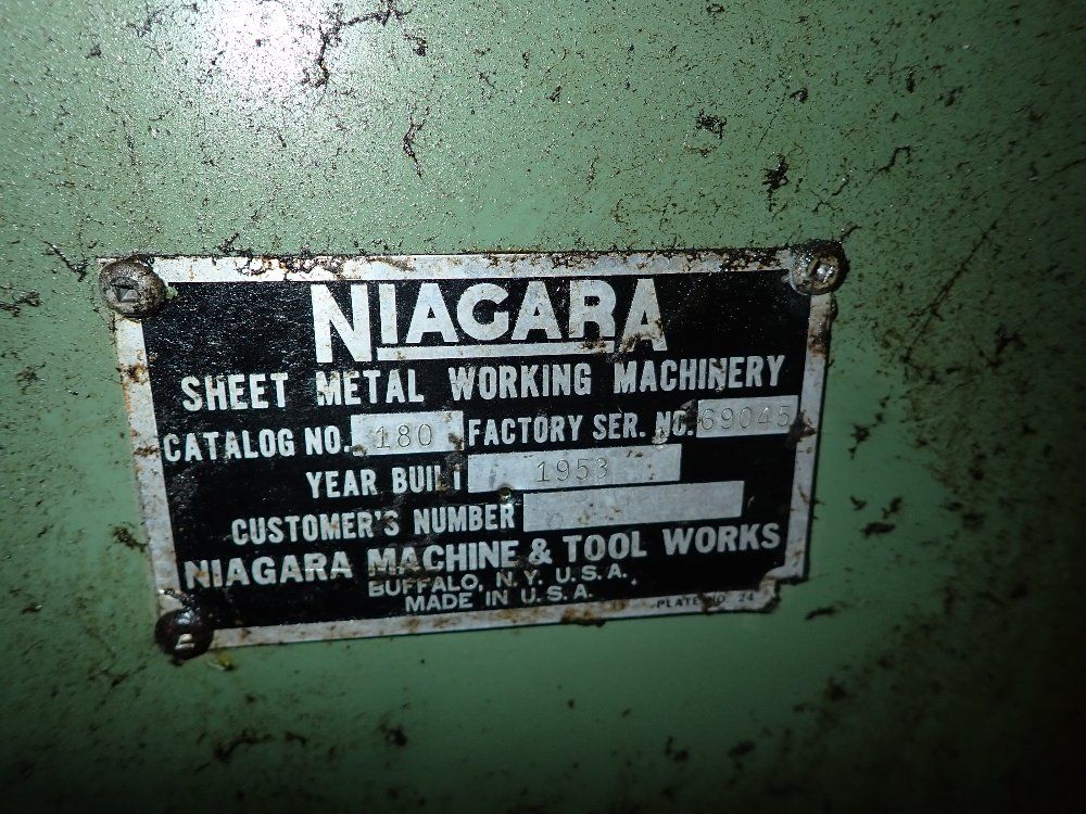 Niagara 1953 Niagara 180 Crimper