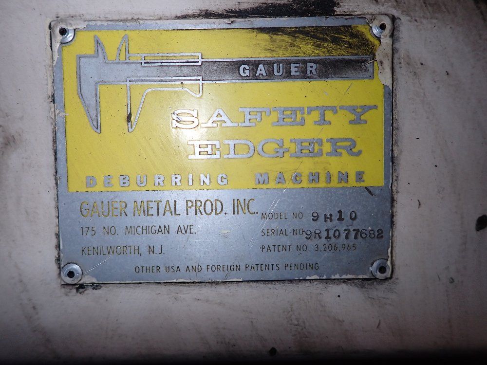 Gauer Gauer 9h10 Edging Machine