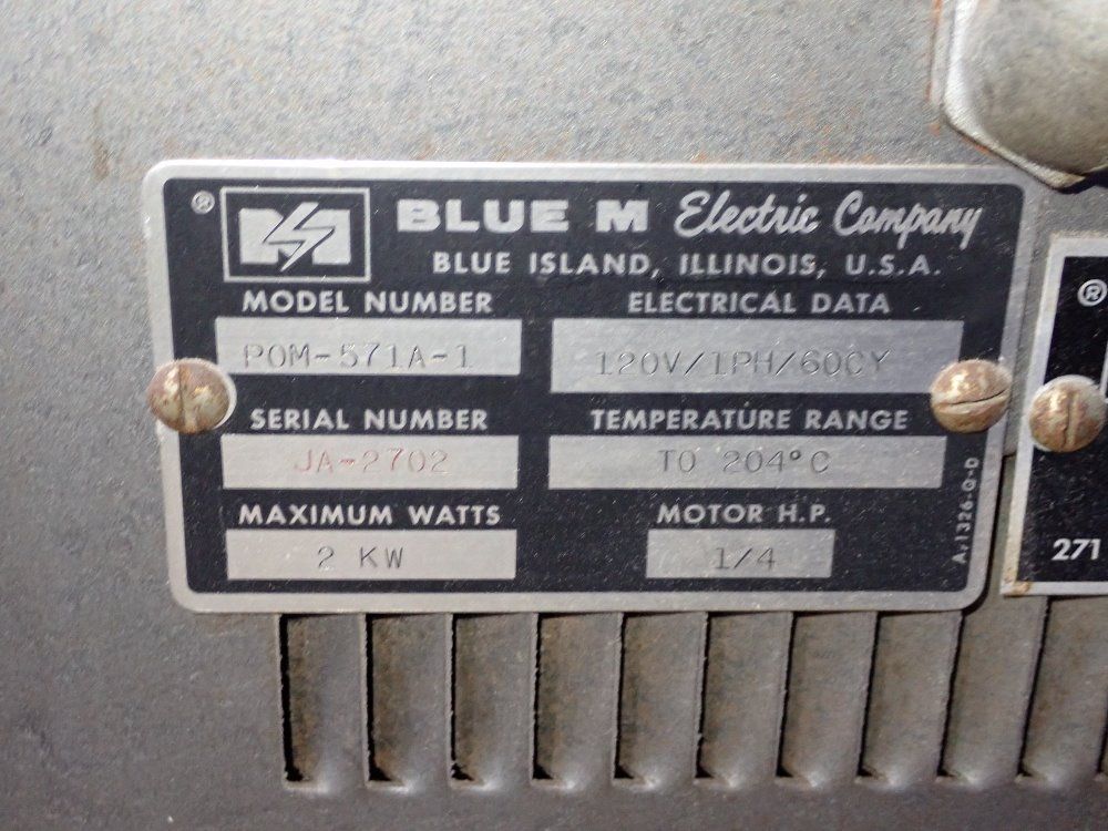 Blue M Oven