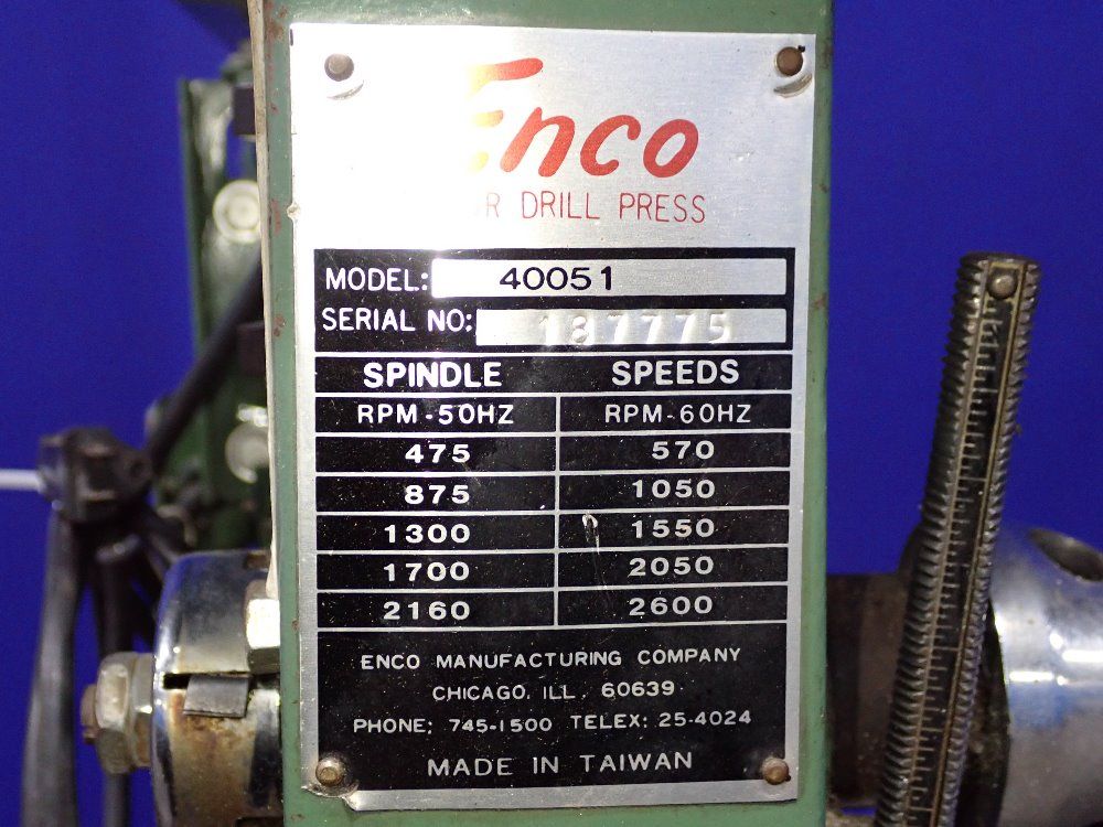 Enco Drill Press