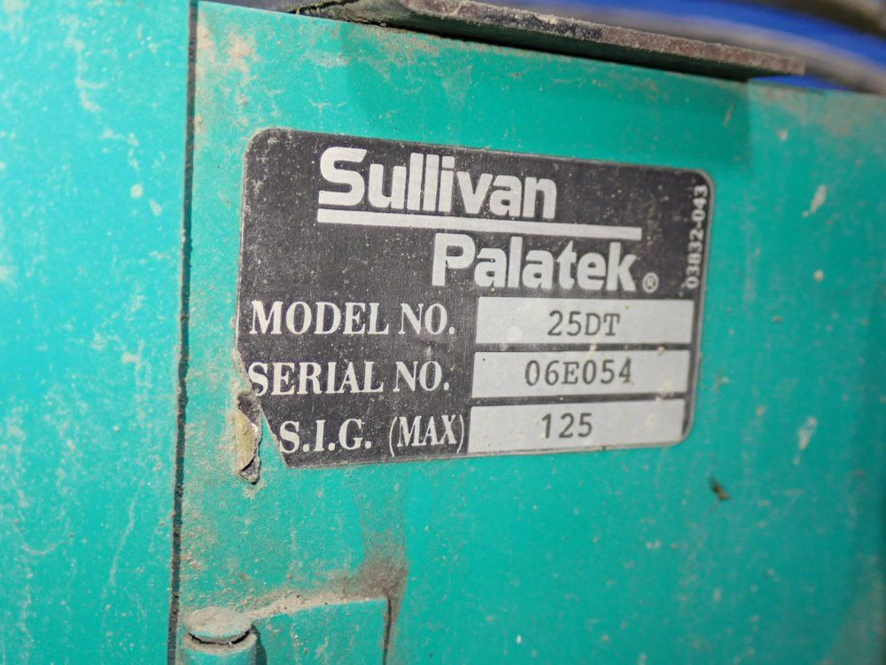 Sullivan Palatek Sullivan Palatek 25 Hp Air Compressor