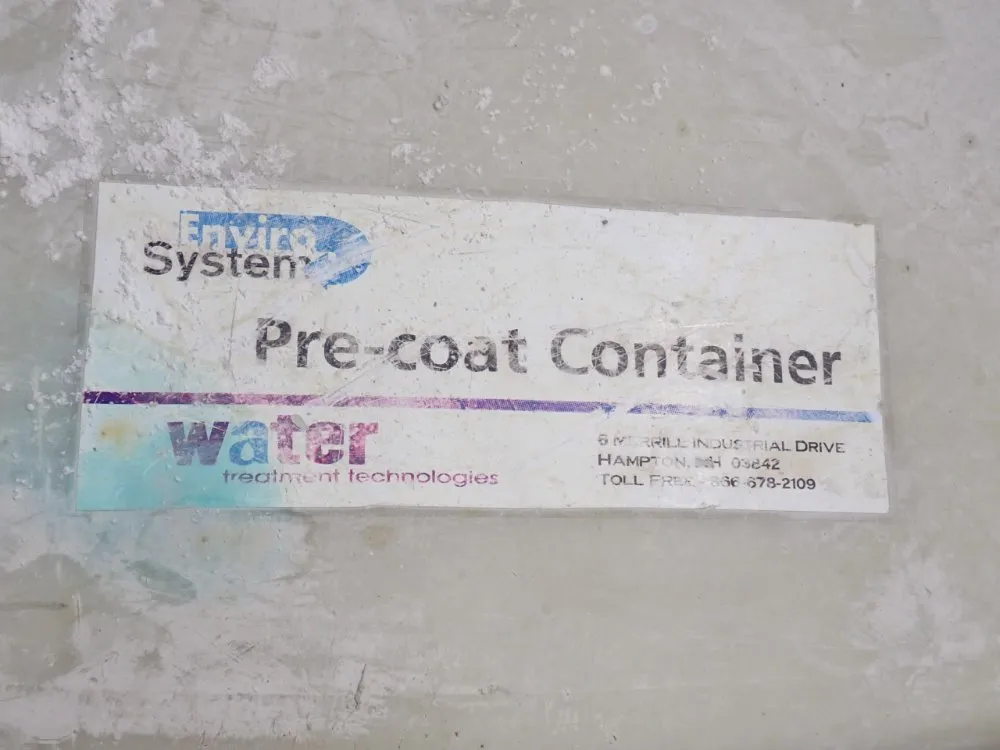 Enviro System Precoat Container