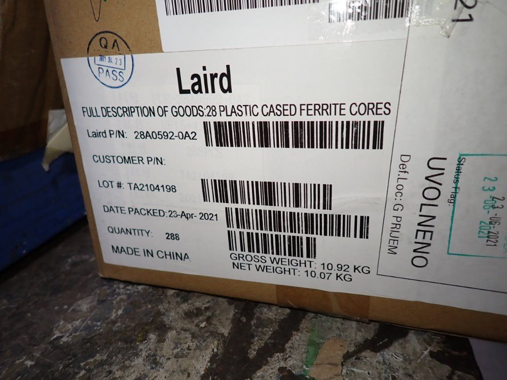 Laird Ferrite Cores - 28a0592-0a2