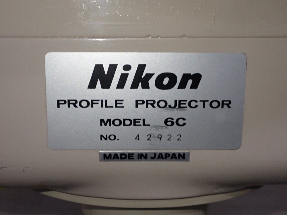 Nikon Optical Comparator