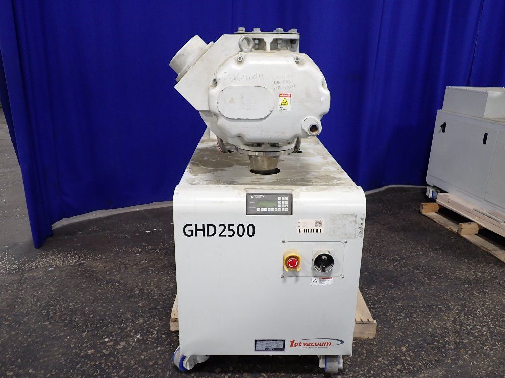 Lot Vacuum 2012 Lot Vacuum Ghd2500 Pump