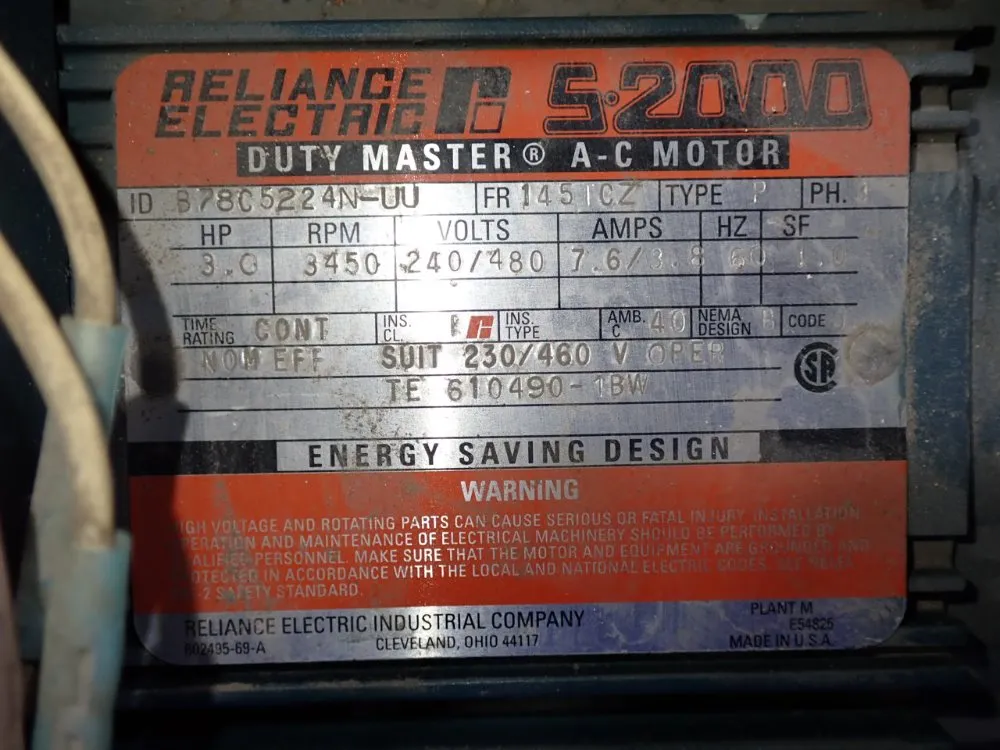 Reliance Electric Reliance Electric 350 Hp Motor