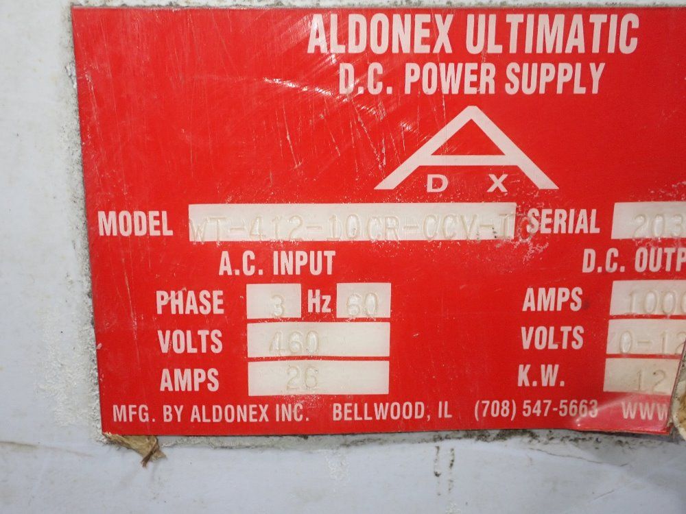 Aldonex Ultmatic Aldonex Ultmatic T41210crccvi0 Rectifier