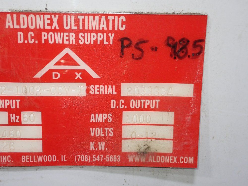 Aldonex Ultmatic Aldonex Ultmatic T41210crccvi0 Rectifier