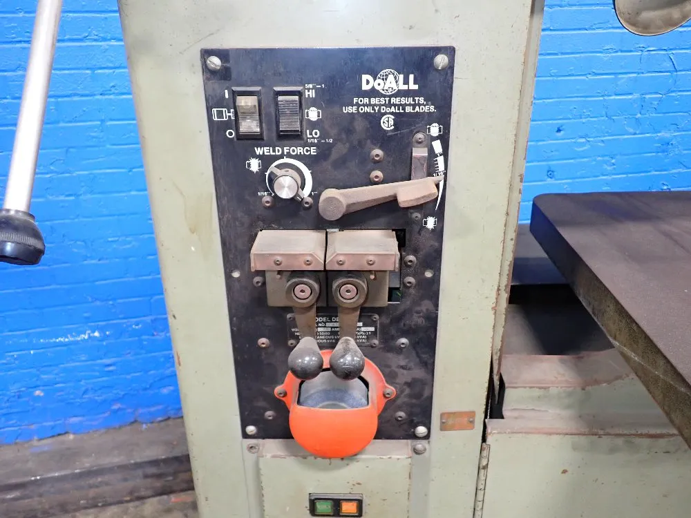 Doall Vertical Bandsaw