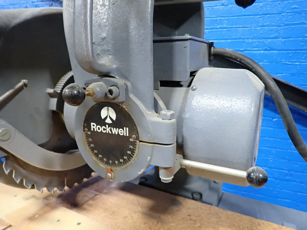 Rockwell Radial Arm Saw