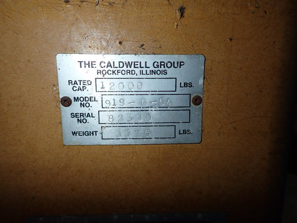 Caldwell Caldwell 91s654 Pallet Lifter