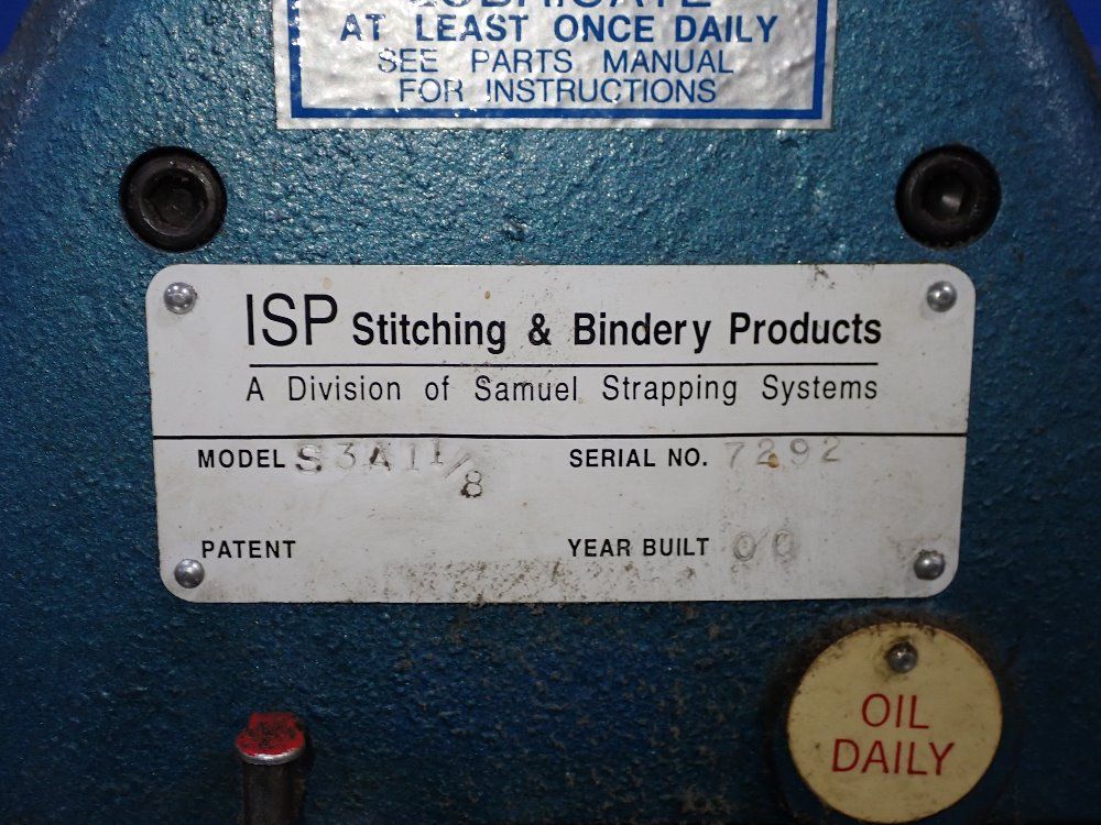Isp Stitching  Bindery Stitcher