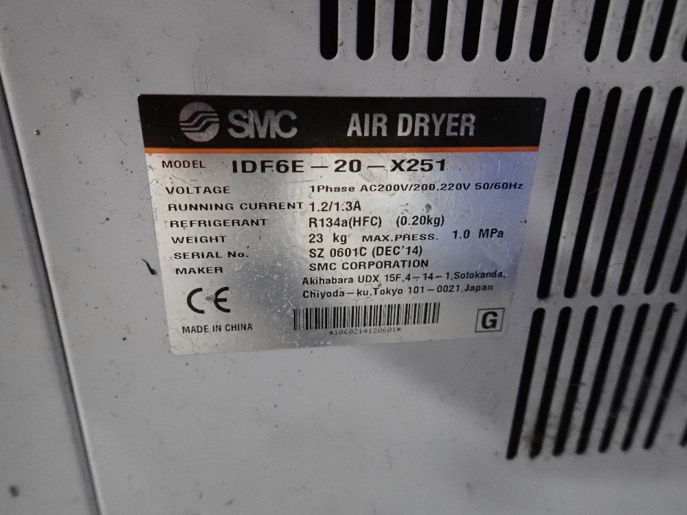 Smc Air Dryer
