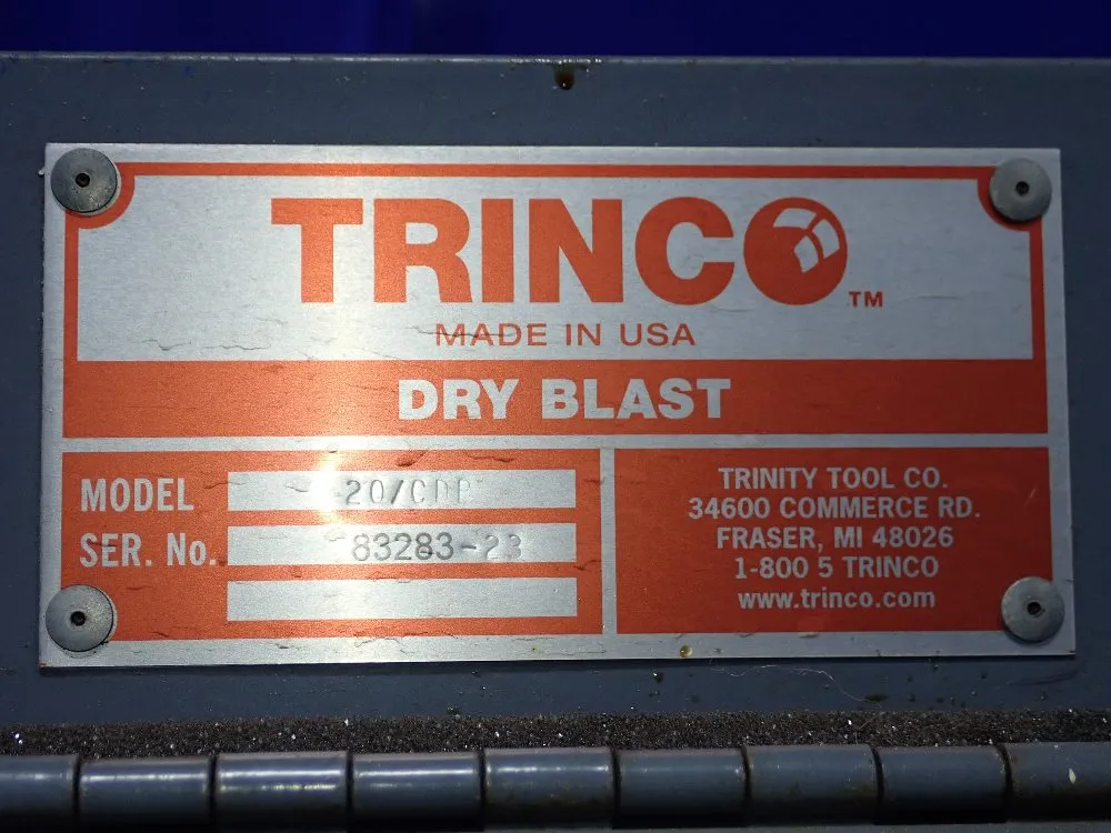 Trinco Blast Cabinet