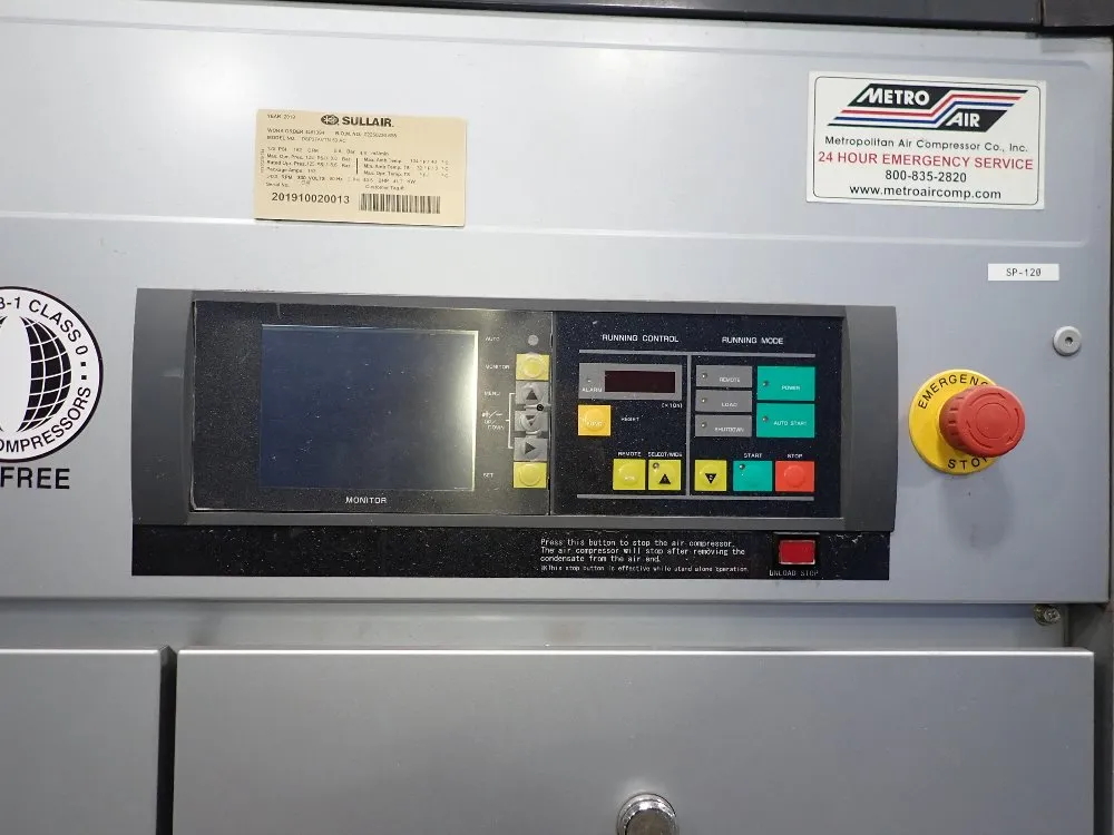 Sullair 2019 Sullair Dsp 37vatn 50 Ac Air Compressor