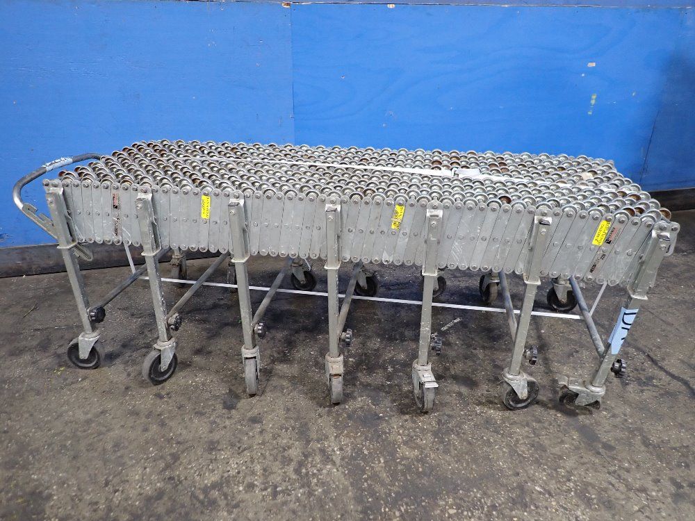 Flexible Material Handling Accordion Skate Conveyor