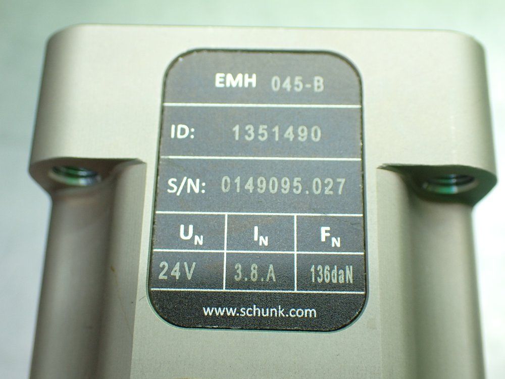 Schunk Magnetic Gripper. 1351490 - Emh 045-b