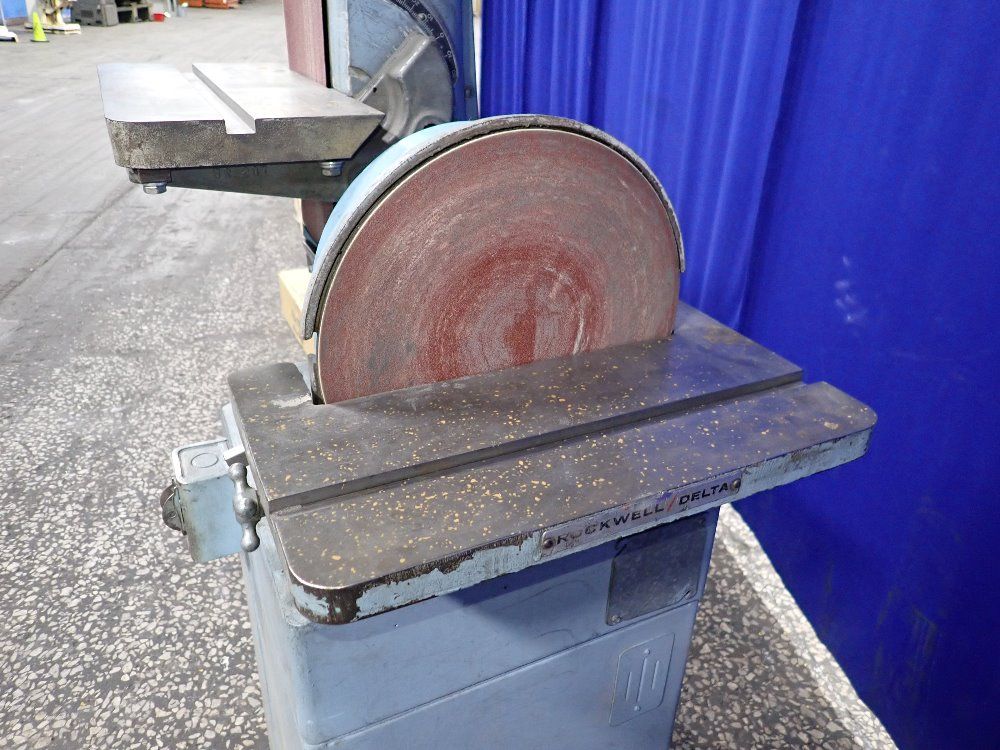 Rockwelldelta Discbelt Sander