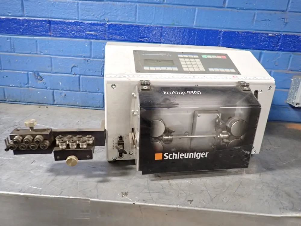 Schleuniger Schleuniger Ecostrip 9300 Wire Stripping Machine