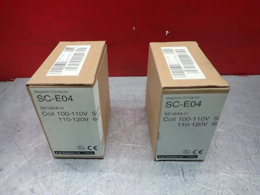 Fuji Electric 2 Pc Magnetic Contactor - Sc-e04
