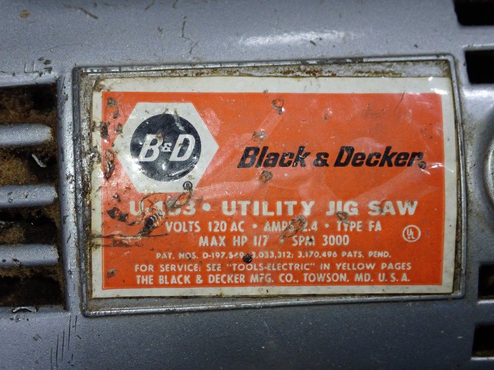 Black  Decker Jig Saw