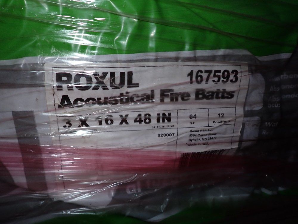 Roxul Acoustical Fire Batts Insulation