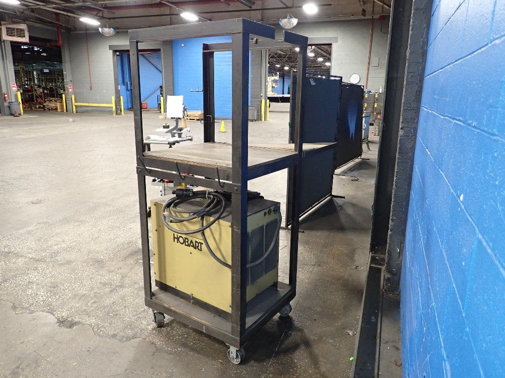 Hobart Megaflex Welder W Shelving Unit