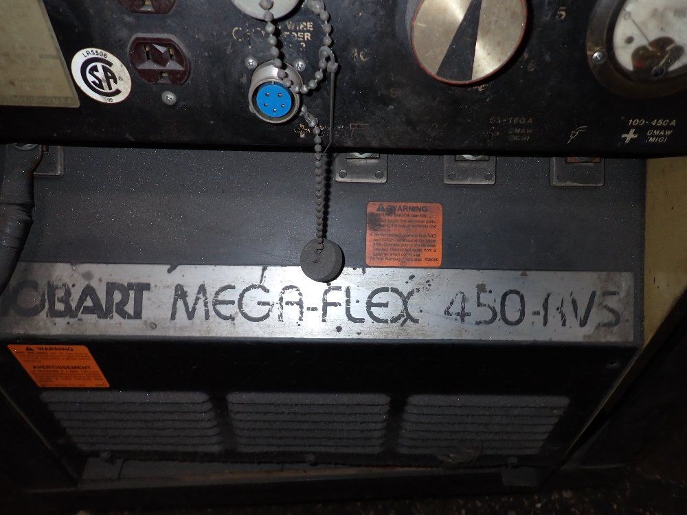 Hobart Megaflex Welder W Shelving Unit