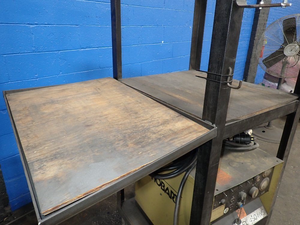 Hobart Megaflex Welder W Shelving Unit