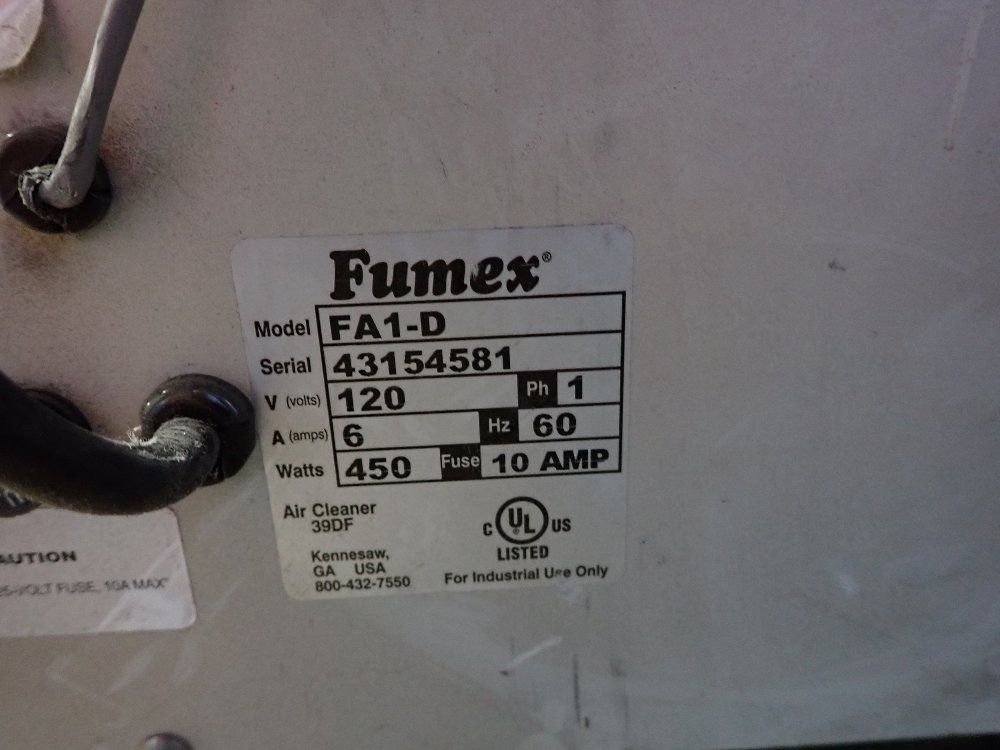 Fumex Air Filtration System