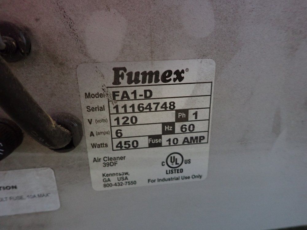 Fumex Air Filtration System