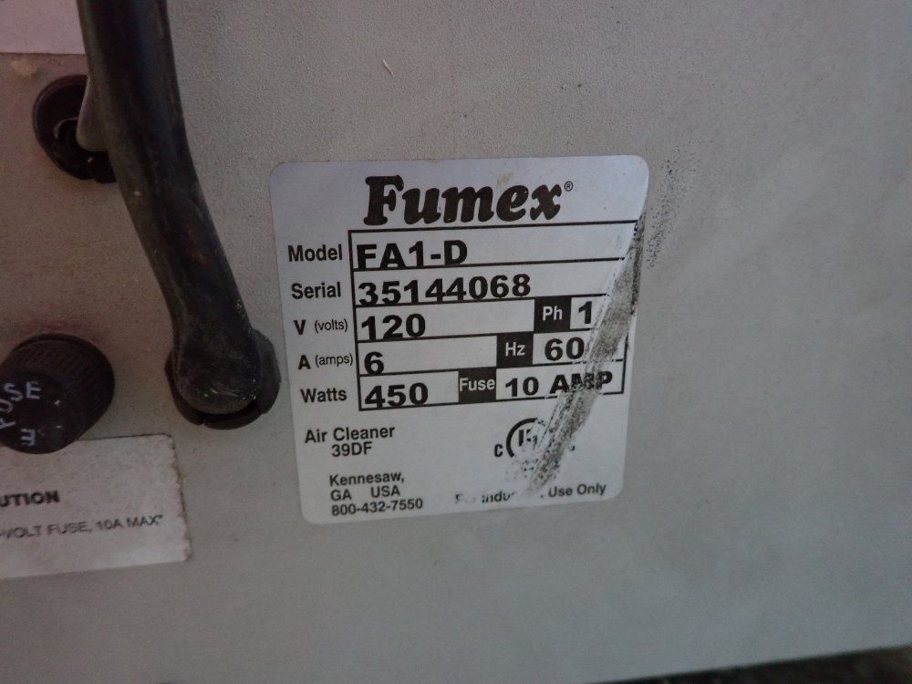 Fumex Air Filtration System