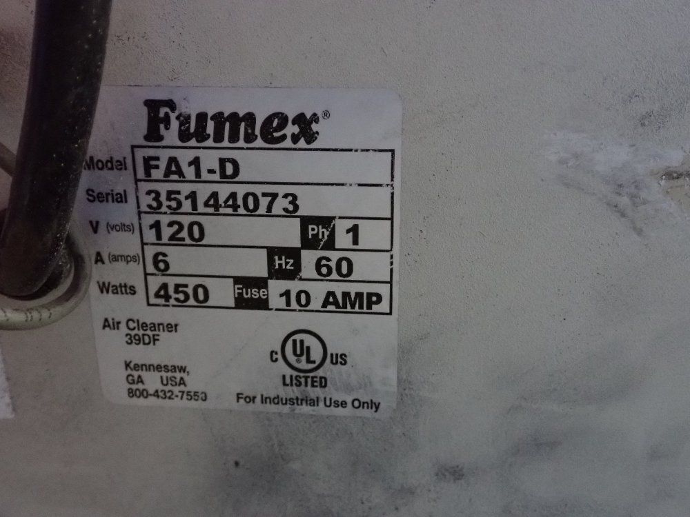 Fumex Air Filtration System
