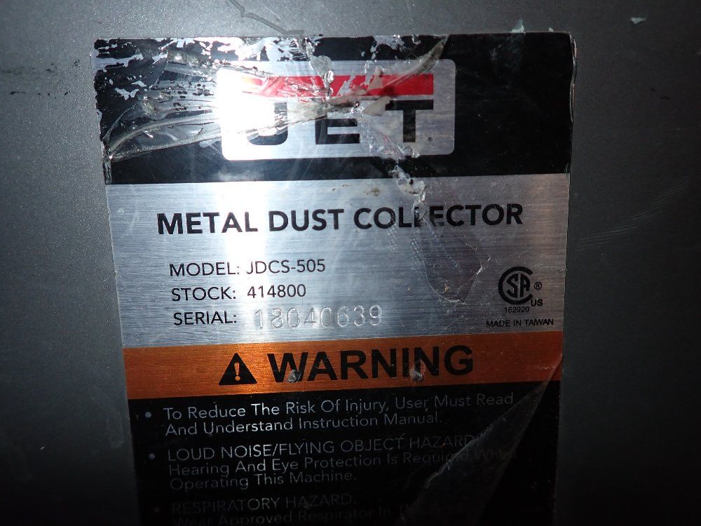Jet Metal Dust Collector