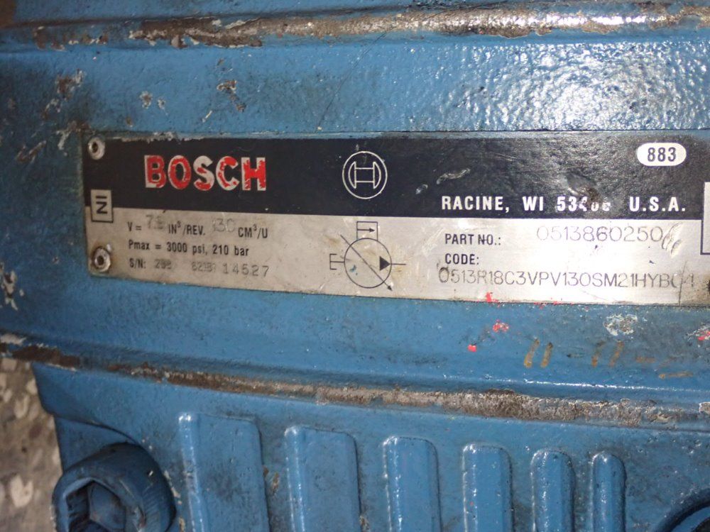 Bosch Bosch 0513860250 Pump