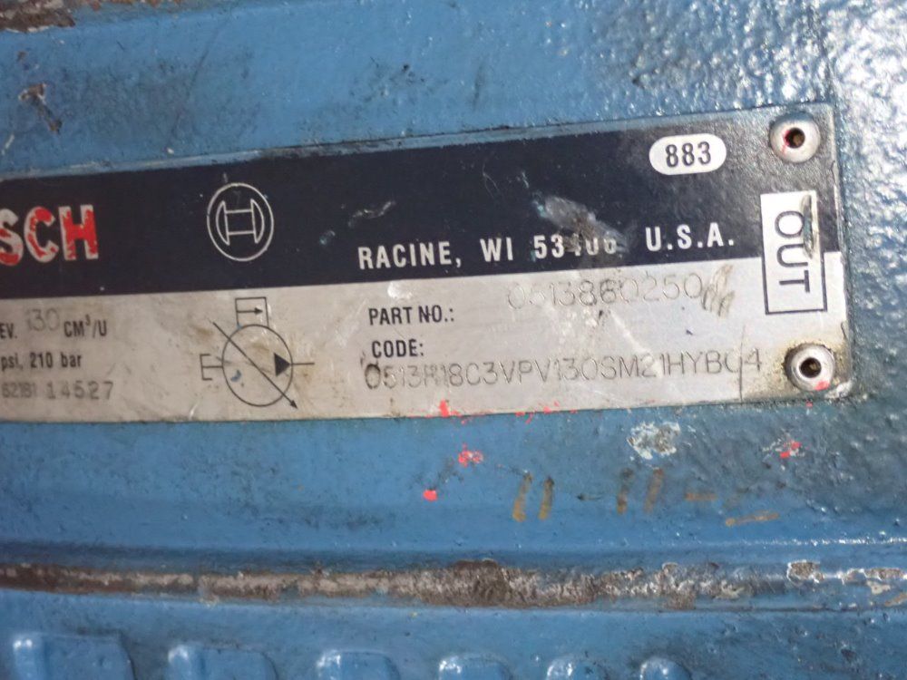 Bosch Bosch 0513860250 Pump