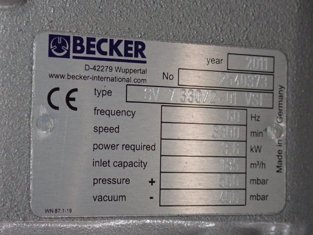 Becker Blower