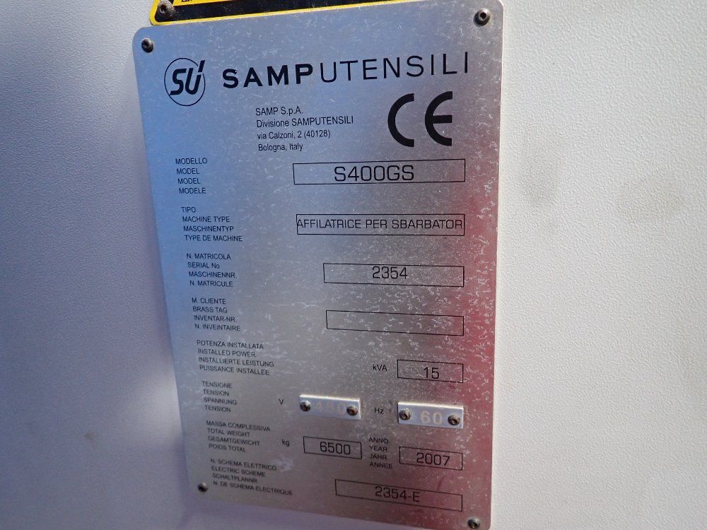 Samputensili Gear Grinding Machine - S 400 Gs
