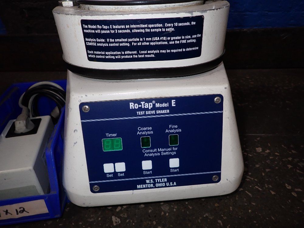Ws Tyler Rotap Test Sieve Shaker