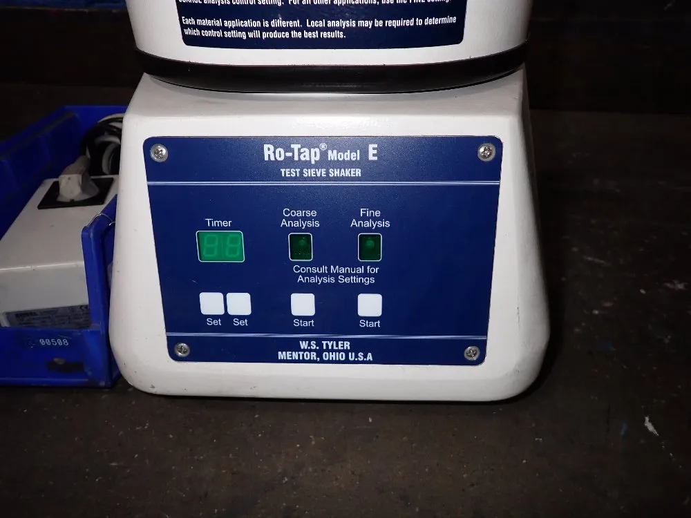Ws Tyler Rotap Test Sieve Shaker